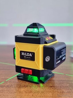 Predám nový 4D 16 líniový krížový laser HILDA +príslušenstvo - 4