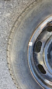 4 kusy zimných pneumatik Bridgestone 195/65R15 - 4