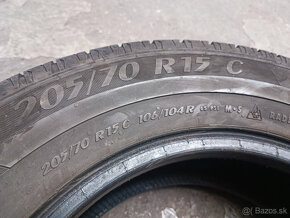 2ks 205/70 R15C - Matador Sibir Snow VAN - Zimné - 4