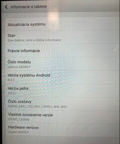 Tablet Lenovo S5000-F - 4