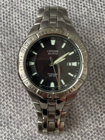 CITIZEN - TITANIUM - E111 - ECODRIVE - SOLAR - 4