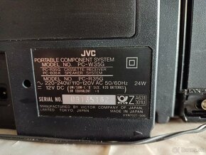 JVC PC-W35 radiomagnitofon retro kazeťák - 4