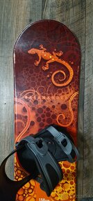 Snowboard Salamander 158cm, Topánky vel.:41, Prilba veľ.:L - 4