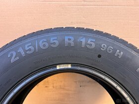 Letné pneumatiky 215/65 R15 Barum dva kusy - 4