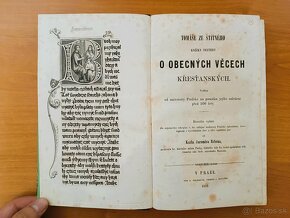 Tomáše ze Štítneho knížky šestery o obec. vecech kr. (1852) - 4