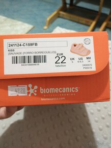 Detské topánky biomecanics veľ.22 - 4