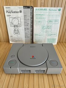 Predám Japonskú verziu hernej konzoly Sony Playstation 1 - 4