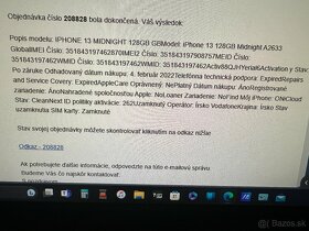 Iphone 13 Midnight 128 gb tel.siet Vodafone Irsko Blok. - 4