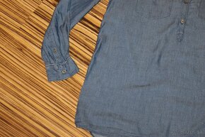 Jeansová košeľa Calvin Klein v. M - 4