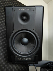 set aktivnych monitorov M-audio 2x BX8a Deluxe + 1x SBX10 - 4