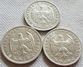 1 reichsmark 1937-38-39-Nemecko - 4