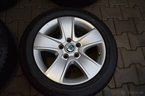 skoda octavia 2 5x112 16 zimne kolesa elektorny crateris - 4