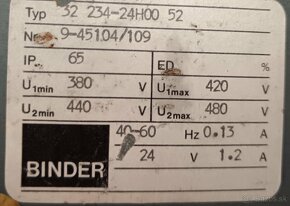 Elektromagneticka brzda BINDER s usmerňovačom - 4