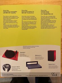 Predzosilňovač Pro-Ject phono box čierny - 4