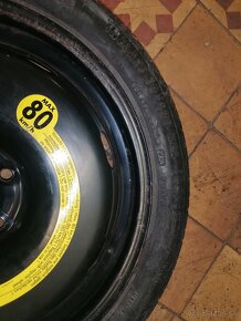 Dojazdová rezerva 5x112 R18 - 125/70 R18 VW, Škoda, Audi - 4