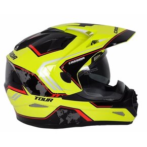 Prilba enduro na motocykel Cassida TOUR GLOBE - 4