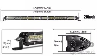 Predám led rampu 108W. - 4