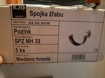 KJG Spojka zľabu - 4