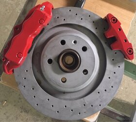 Audi S4 B6 Brembo brzdovy Set - 4