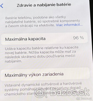 Predám iPhone 13 128GB, zdravie batérie 96% - 4