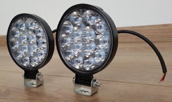 LED SVETLA OKRUHLE - 2ks - 42W + kabeláž - 4