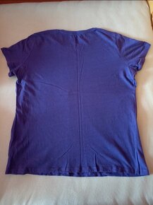 Fialové tričko Sinsay - 4
