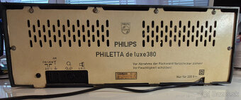 Rádio Philips Philetta De Luxe 380 - 4