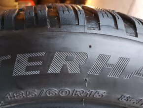 4x zimné pneumatiky 185/60 r15 - 4