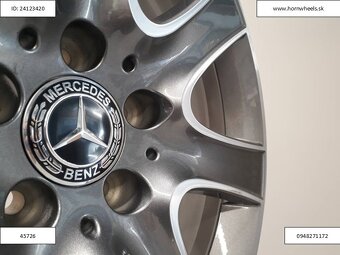 Mercedes C, E, S alu disky 5x112 R18 dvojrozmer 1220 - 4