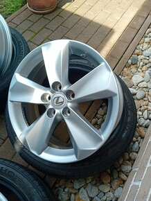 Lexus/ Toyota R17. ORIGINÁL ALU /TPMS/NOVE - 4