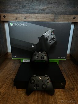 XBOX ONE X 1TB (4k) + možnosť dokúpenia hier a kinectu - 4