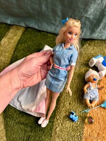 Barbie so synčekom na koníku Mattel - 4