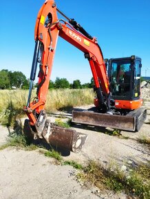 Bager Kubota, 5,5ton. Hydraulicky rychloupinak. - 4