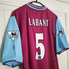 VLADIMÍR LABANT (WEST HAM UNITED FC) - originální hraný dres - 4