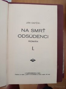 Knihy - Rôzne vydavateľstvá do roku 1950 - 4