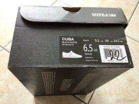 Nové pánske alebo chlapčenské tenisky Supra Cuba, 39,cena17€ - 4