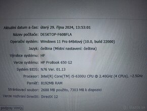 HP ProBook 650 G2 . Core i5 Pekný stav - 4