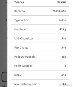 POWERBANKA 20000mAh - 4