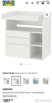 Prebaľovací pult IKEA - 4