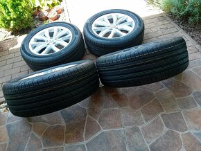 VW./ Tiguan/R18. ORIGINAL ALU DISKY/ NOVE LETNE PNEU - 4