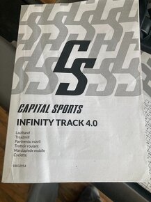 Predám bežecký pás CAPITAL SPORTS Infinity Track 4.0 - 4