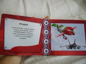 Kamaráti na krídlach, kniha s puzzle Lietadlá - 4