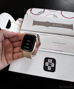 Apple Watch SE (2023) 44mm Starlight - nepoužívane - 4