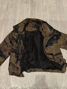 Zara camouflage stylova zimna bombera-bunda - 4