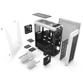 PC skrinka Silentium PC Regnum RG4TF Frosty White - 4