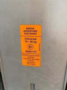 Predám BRITAX Excelsior - 4