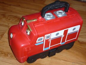 Chuggington - Kufrík na mašinky vlaky auta - 4