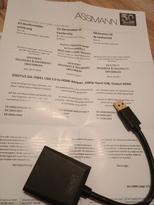 Digitus USB 3.0 - HDMI video adaptér - 4