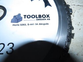 Predam novy kotuc TOOLBOX Sweden,230 mm,na drevo - 4