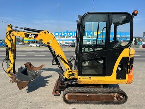 Minibager minirypadlo CAT 301.8 C, Kubota JCB Terex Takeuchi - 4